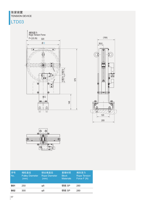 LTD03 家庭用標準輸出パッケージテンション装置